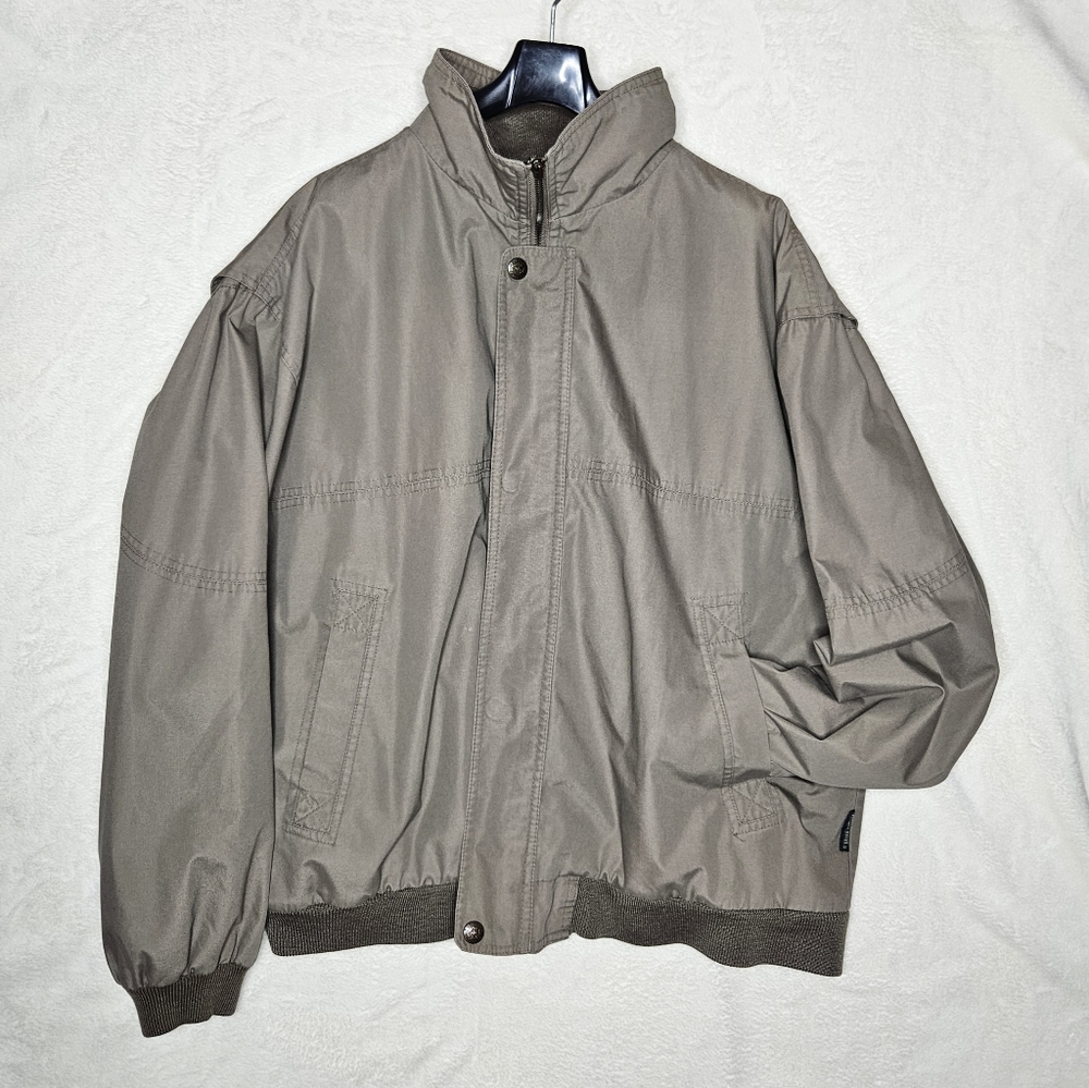 Vintage Pacific Trail London Fog Hunting Bomber Jacket Coat Size XL